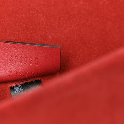 Gucci GG Supreme Monogram Mini Dionysus Shoulder Bag Hibiscus Red 7 of 10