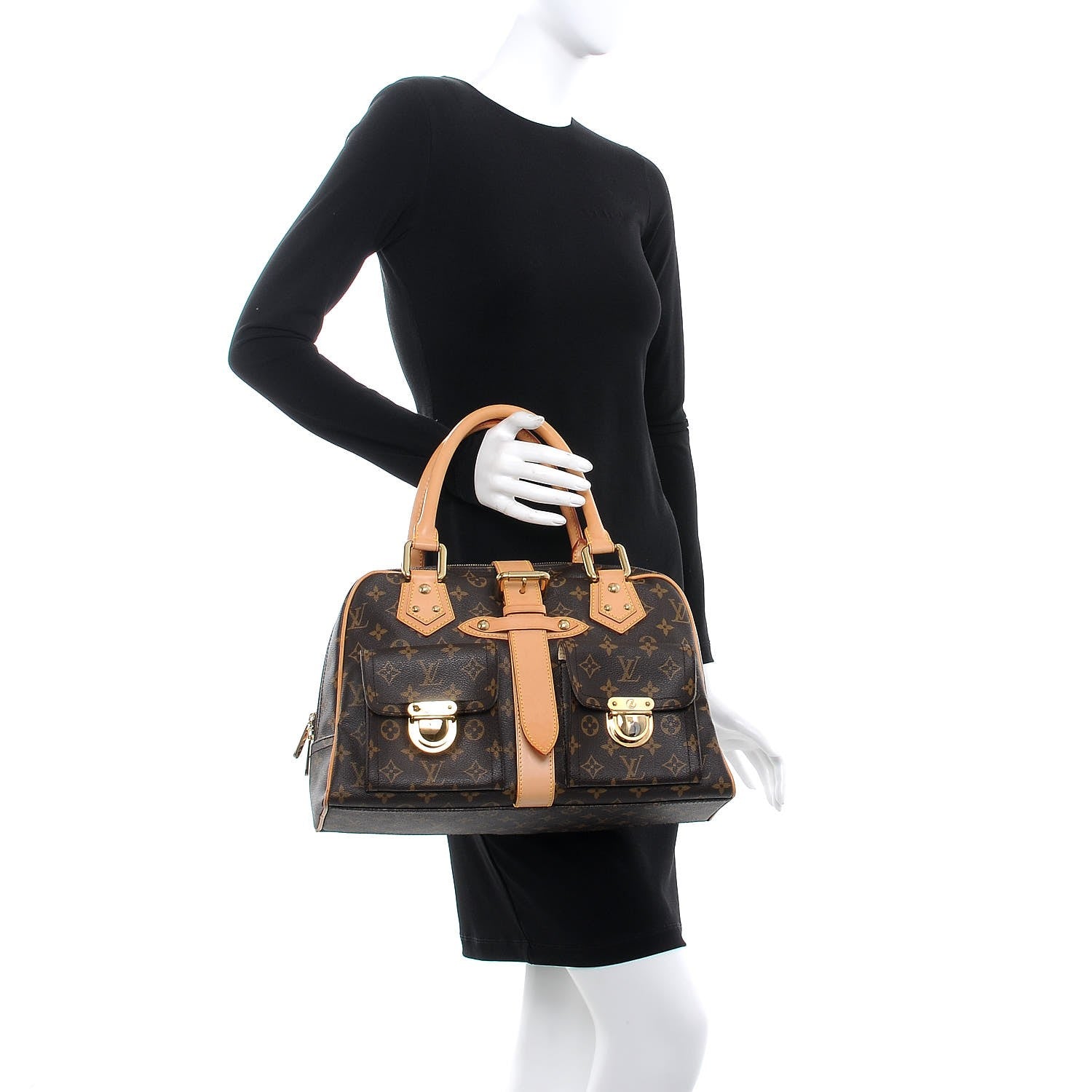 Louis Vuitton Monogram Manhattan GM 2 of 9