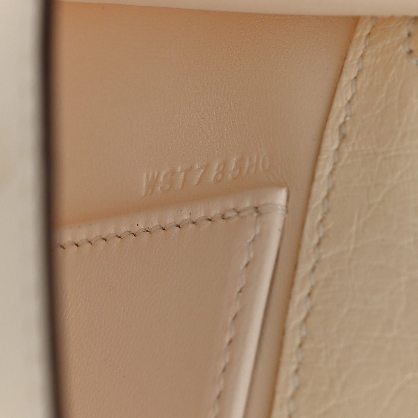 Ostrich Kelly Pochette Clutch Nata