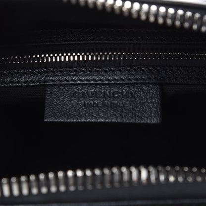 Givenchy Sugar Goatskin Striped Small Antigona Black Red 6 of 14