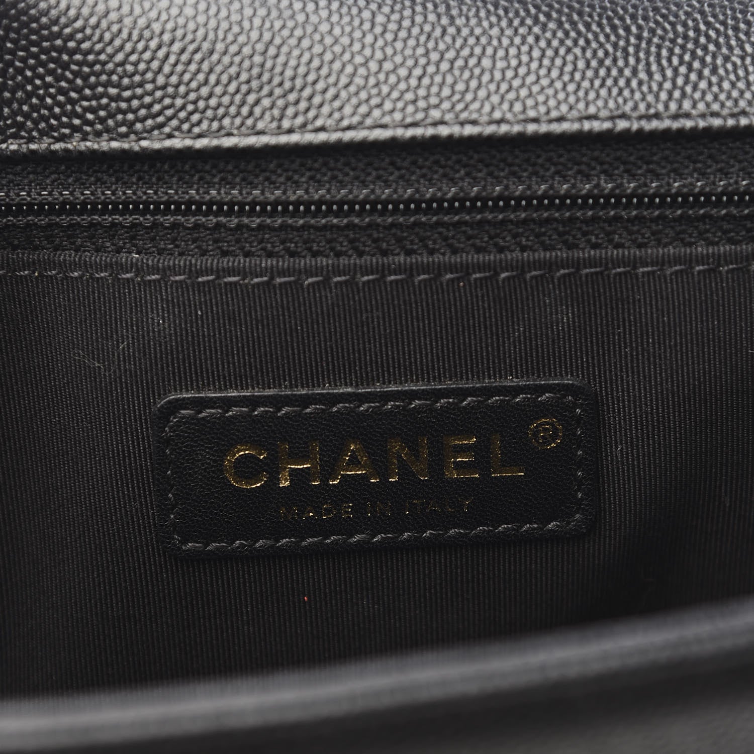 Chanel Caviar Quilted New Medium Boy Flap Black 7 of 9