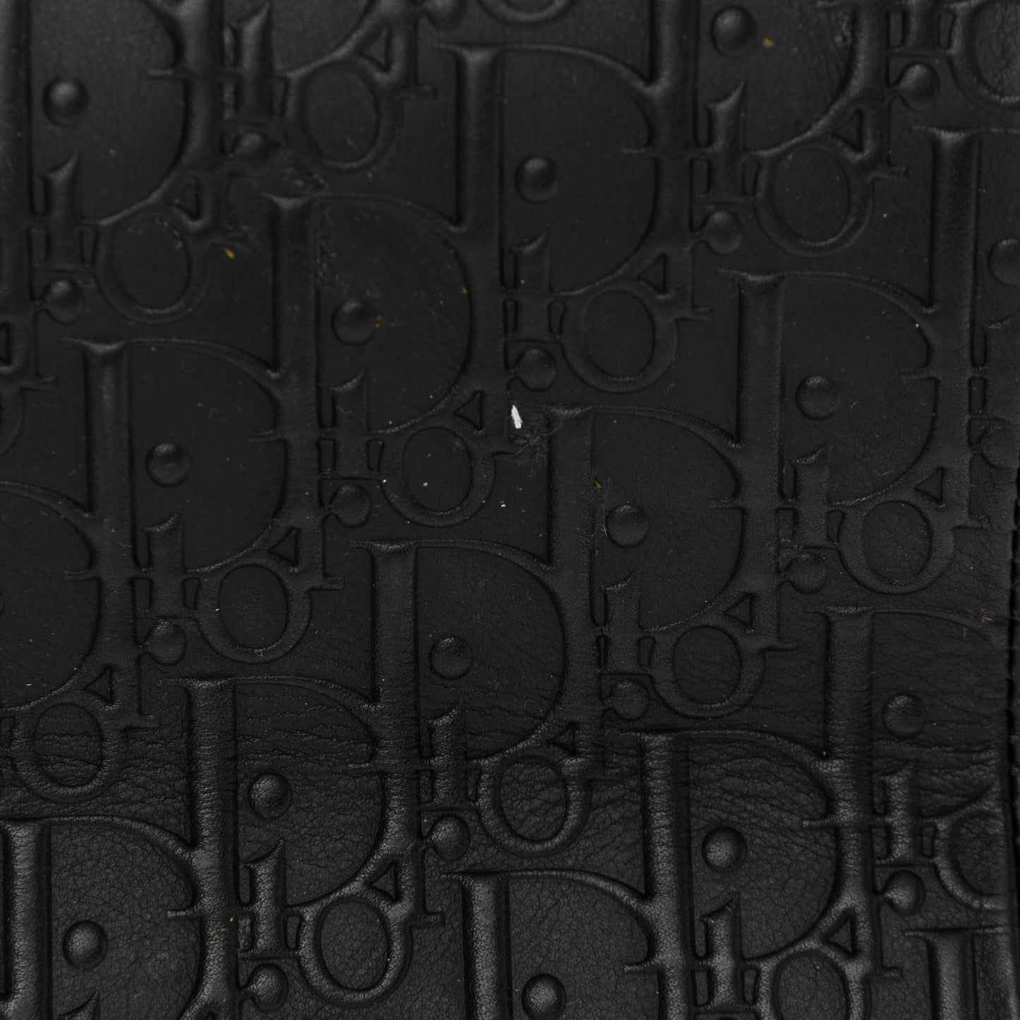 Oblique Calfskin Embossed Large Book Tote Black