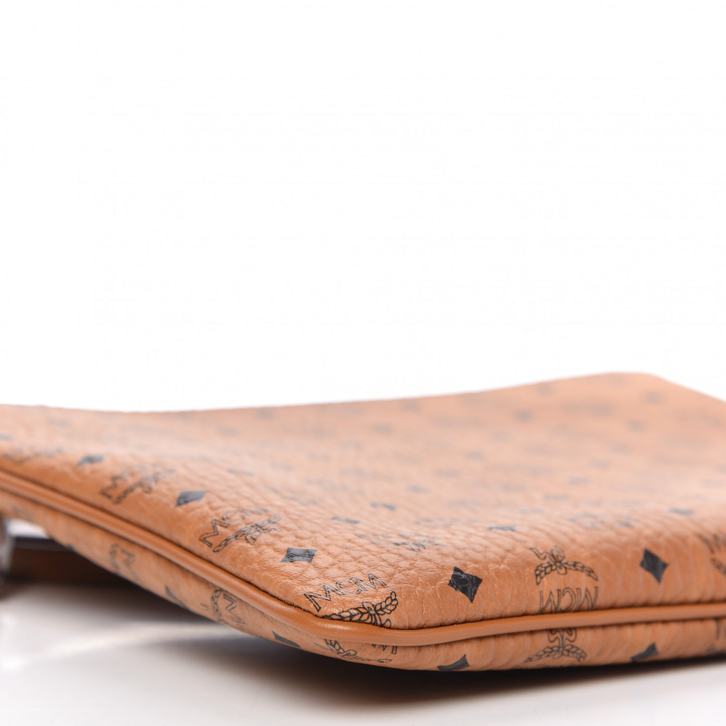 Visetos Medium Crossbody Pouch Cognac