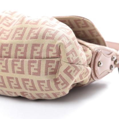 Fendi Zucchino Small Chef Shoulder Bag Rosa 9 of 11