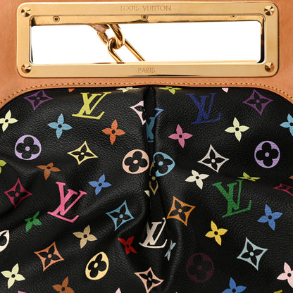 Louis Vuitton Monogram Multicolor Judy MM Black 7 of 12