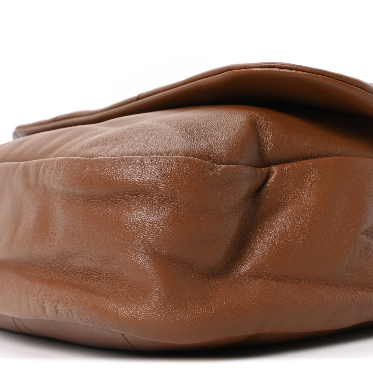 Lambskin Matelasse Monogram Large Jamie 4.3 Light Fox
