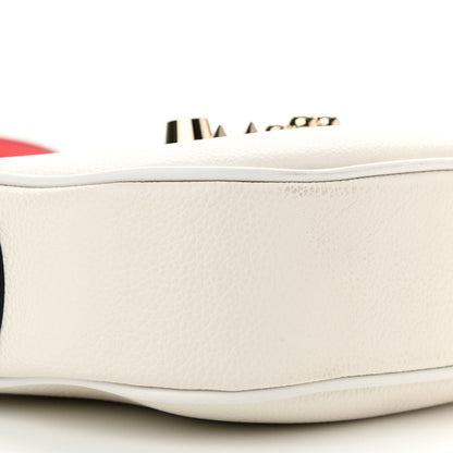 Christian Louboutin Calfskin Mini Carasky Shoulder Bag White 8 of 9