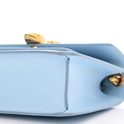 Bulgari x ALEXANDER WANG Calfskin Serpenti Top Handle Belt Bag Baby Blue 10 of 12