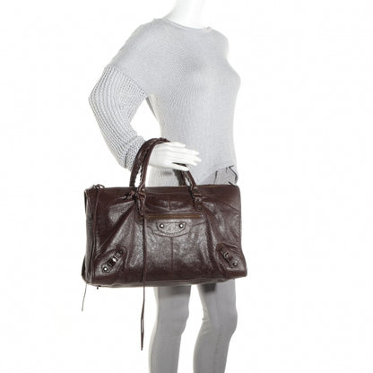 Balenciaga Agneau Work Cigare Fonce 2 of 12