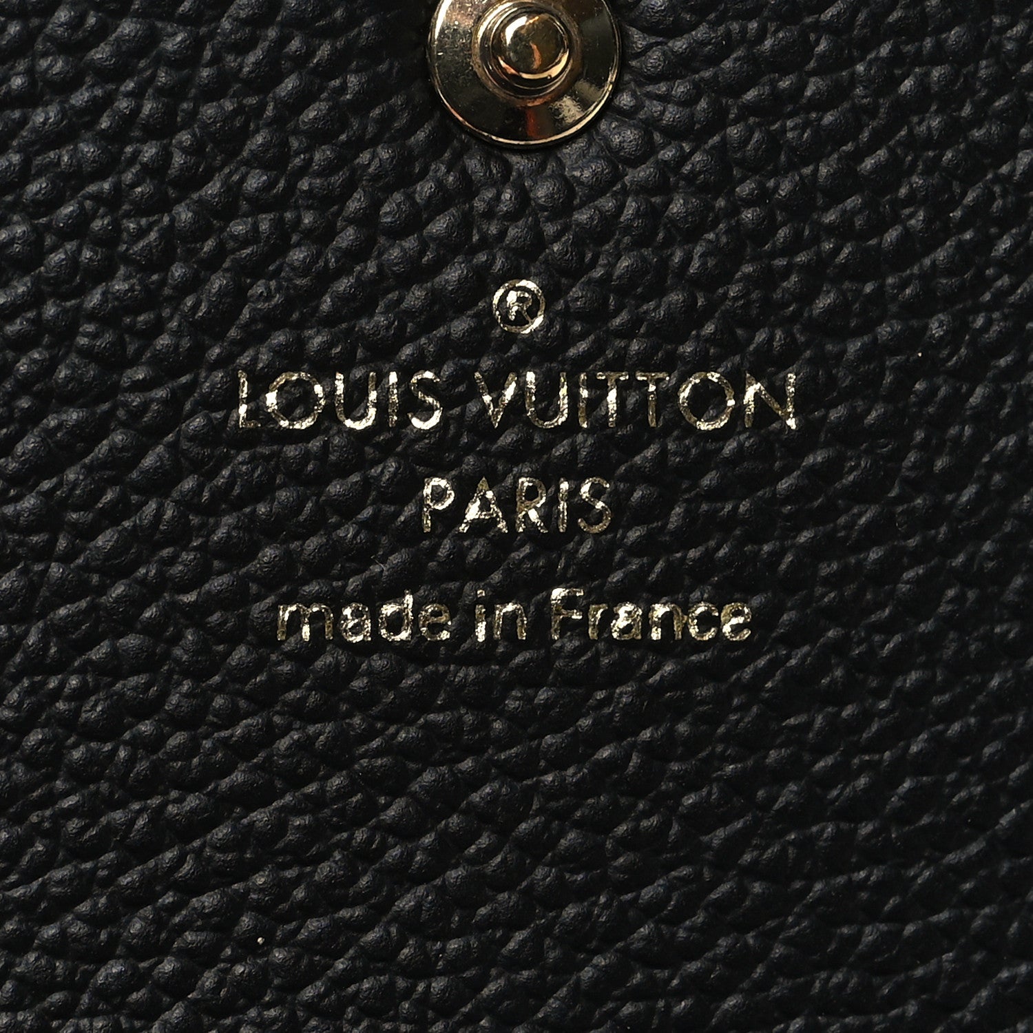 Louis Vuitton Empreinte Business Card Holder Black 6 of 8