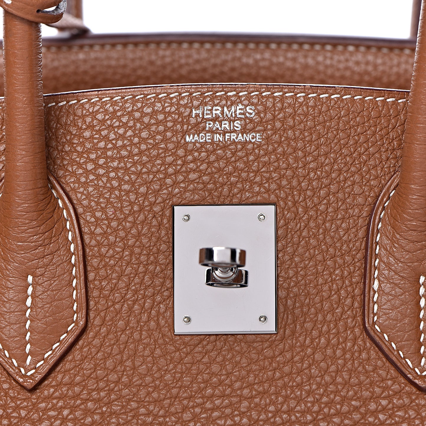 Taurillon Clemence Birkin 35 Gold