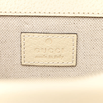 Gucci Textured Calfskin Crystal Small Dionysus Shoulder Bag Mystic White 7 of 11
