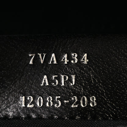 Fendi Vitello Century Bi-Color FF 1974 Embossed Belt Bag Maya Black 7 of 13