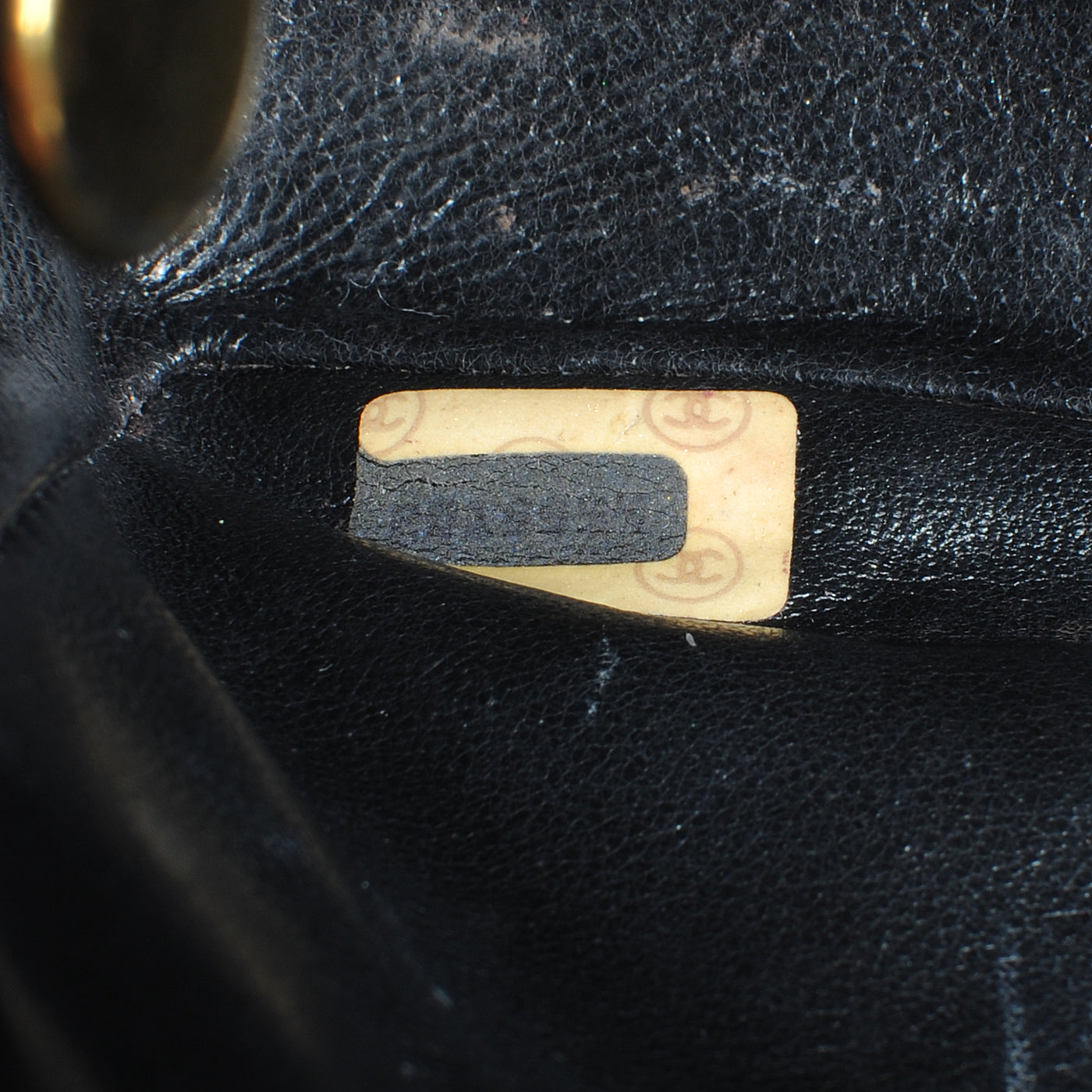 Chanel Lizard Mini Square Flap Black 7 of 9