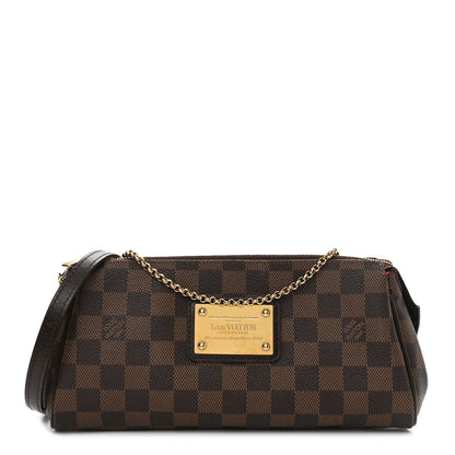 Louis Vuitton Damier Ebene Eva Clutch 1 of 11