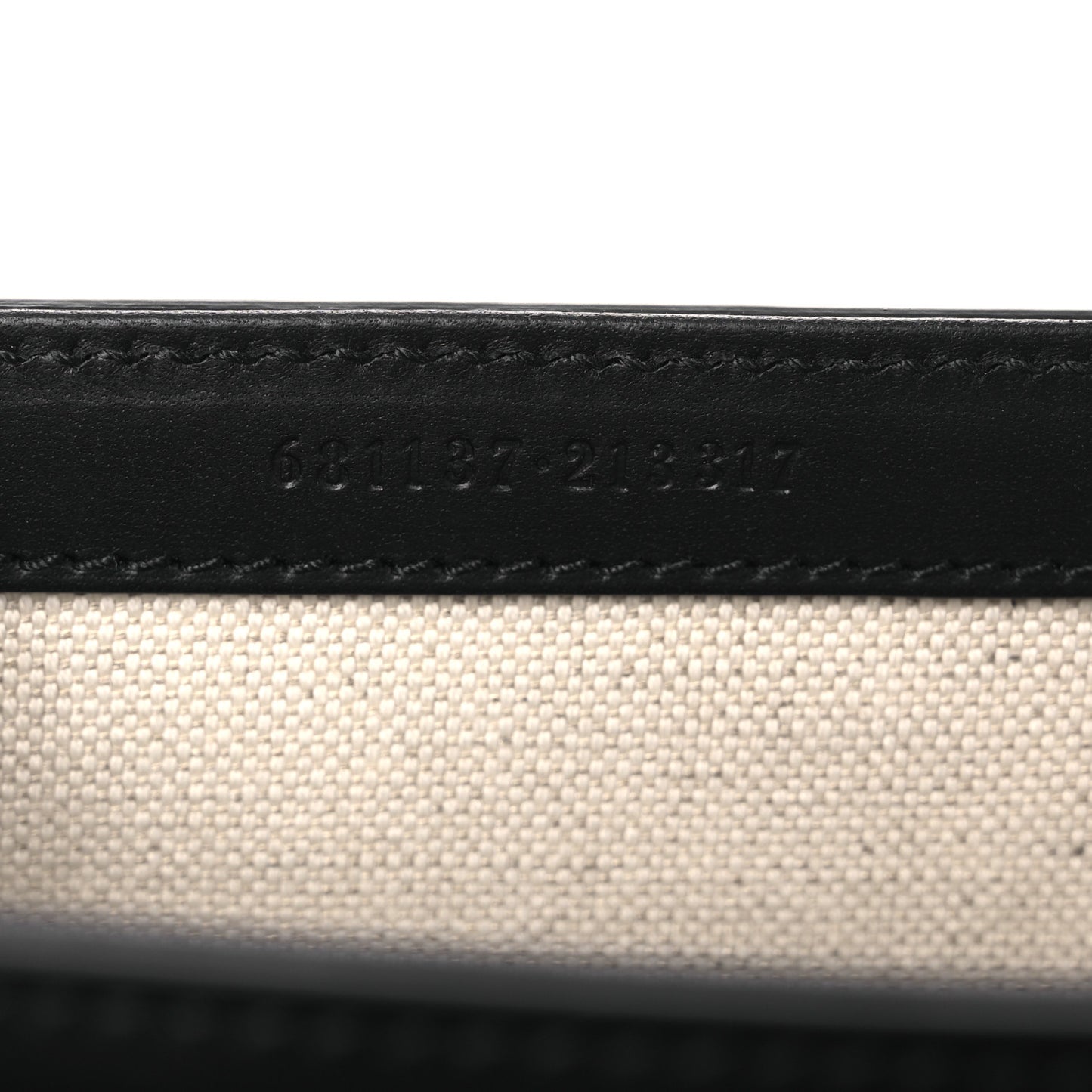 Calfskin Bamboo Mini 1947 Belt Bag 95 38  Black