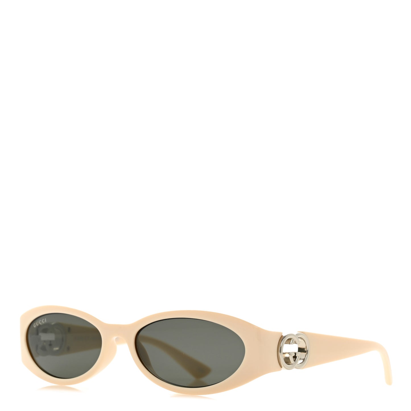 Acetate Oval Sunglasses GG1660S Ivory