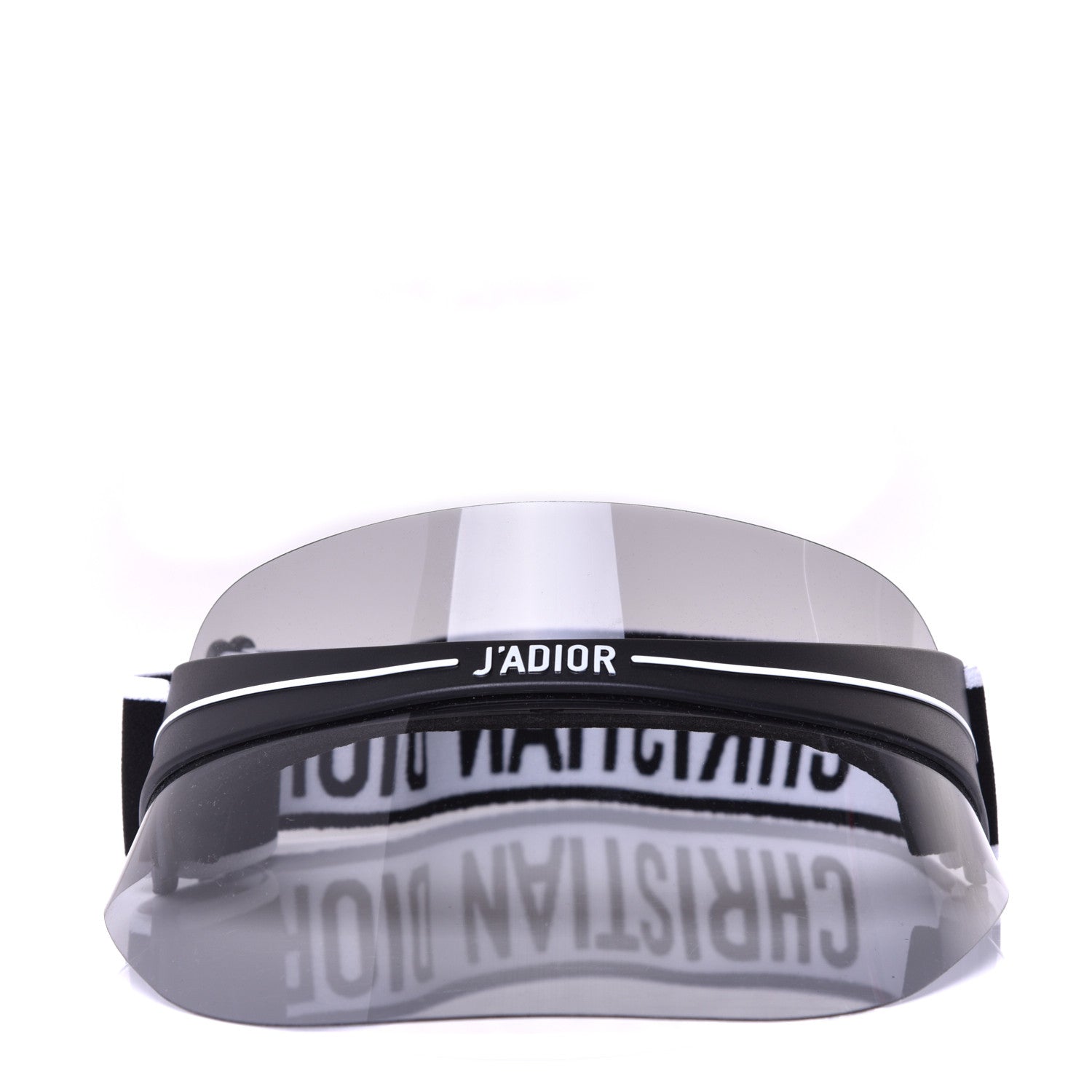 Christian Dior Mirrored DiorClub1 Sun Visor Black 2 of 7