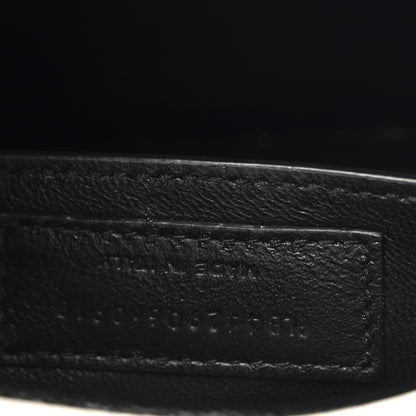 Saint Laurent Calfskin Bi-Color Medium Monogram Sunset Black Pearl White 7 of 13