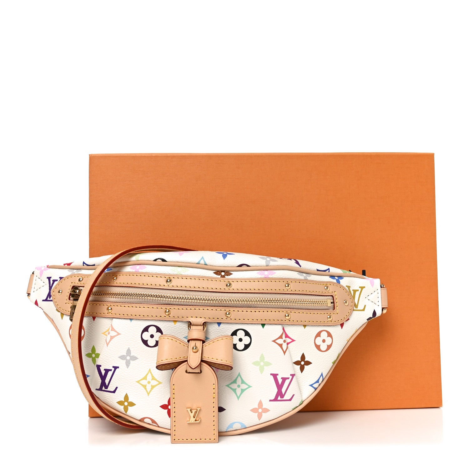 Louis Vuitton LV X TM Monogram Multicolor High Rise Bumbag White 10 of 10