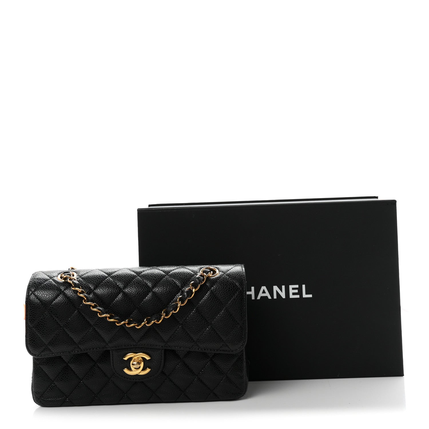 Chanel Caviar Quilted Small Double Flap Black 11 of 11