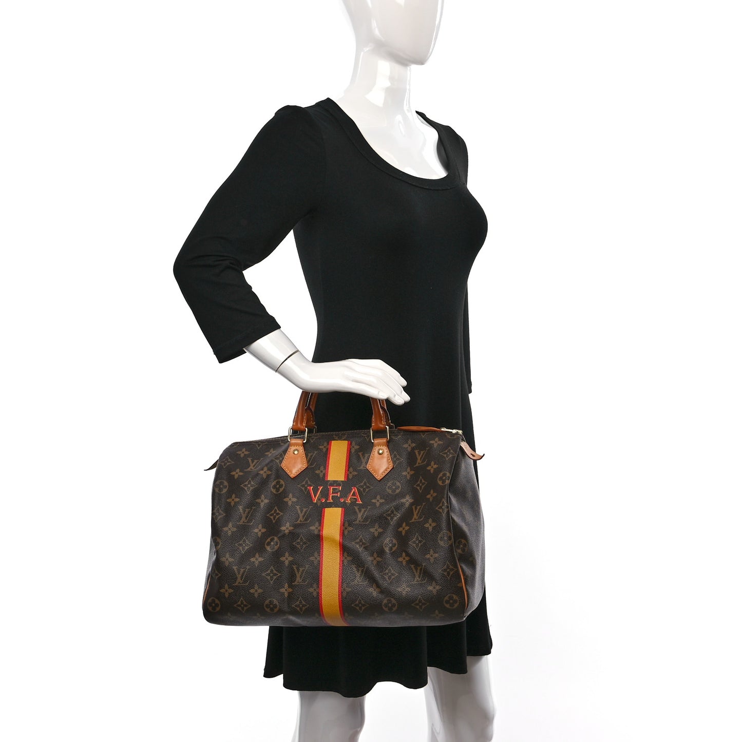 Monogram My LV Heritage Speedy 35 Jaune Rouge