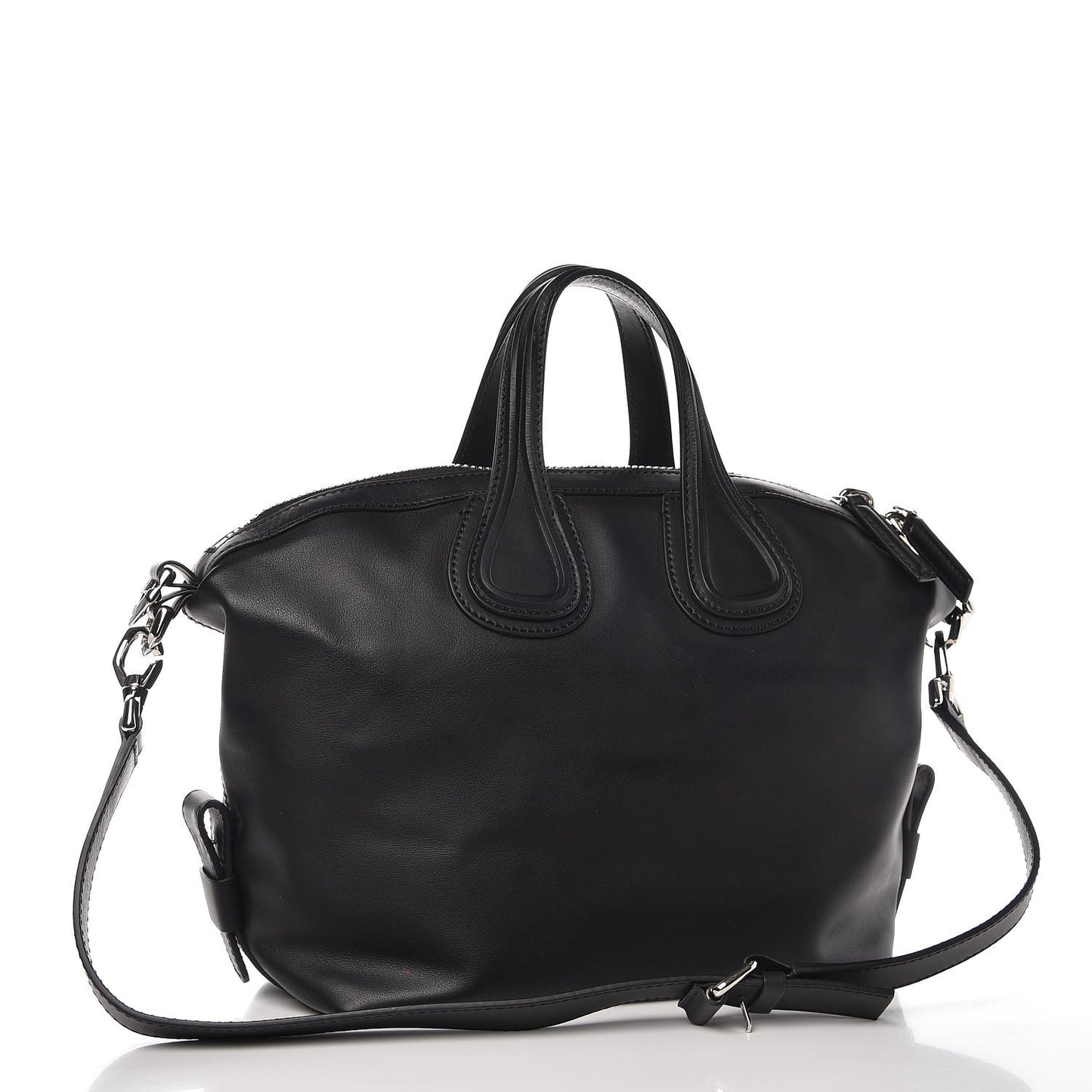 Calfskin Studded Star Small Nightingale Black