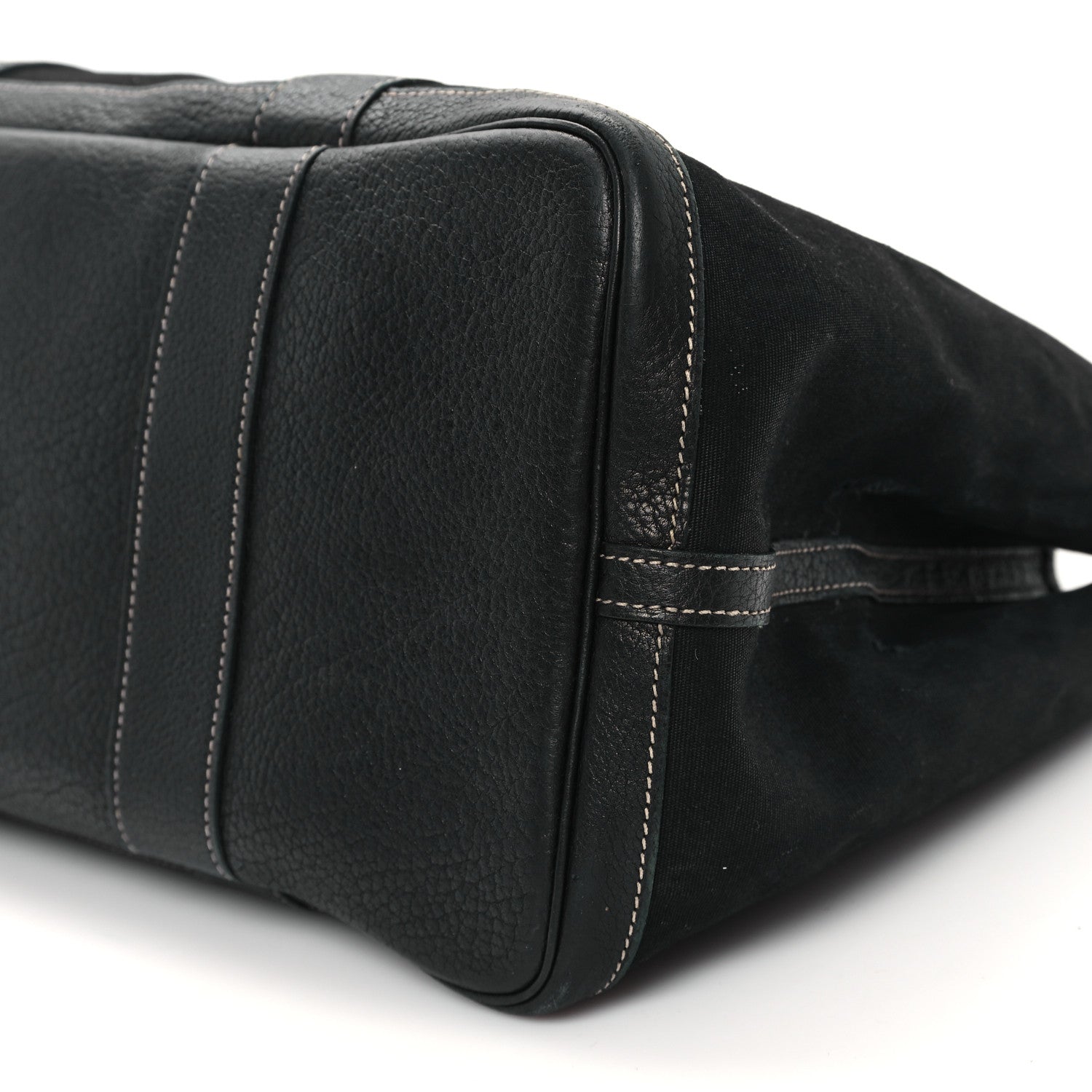 Hermes Toile Vache Country Garden Party 36 Black 10 of 13