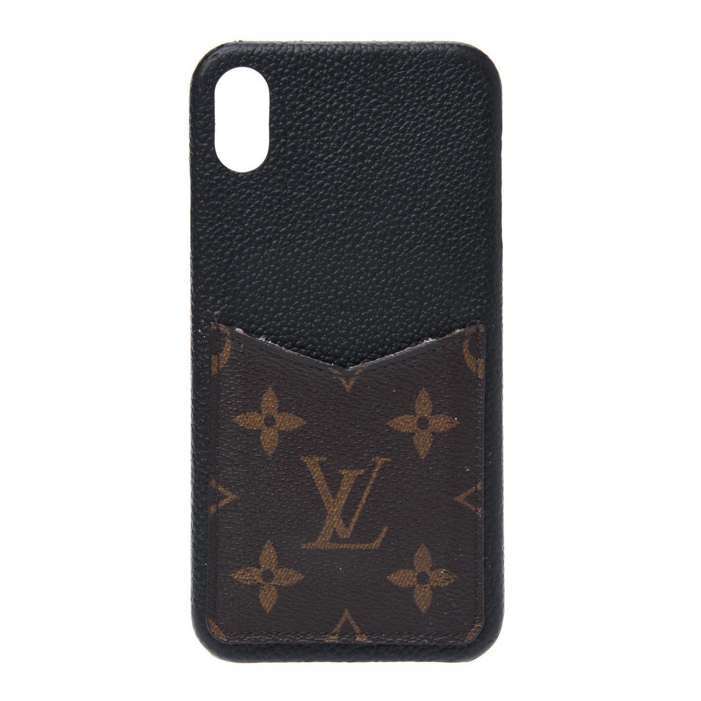 Monogram iPhone XS Max Bumper Black
