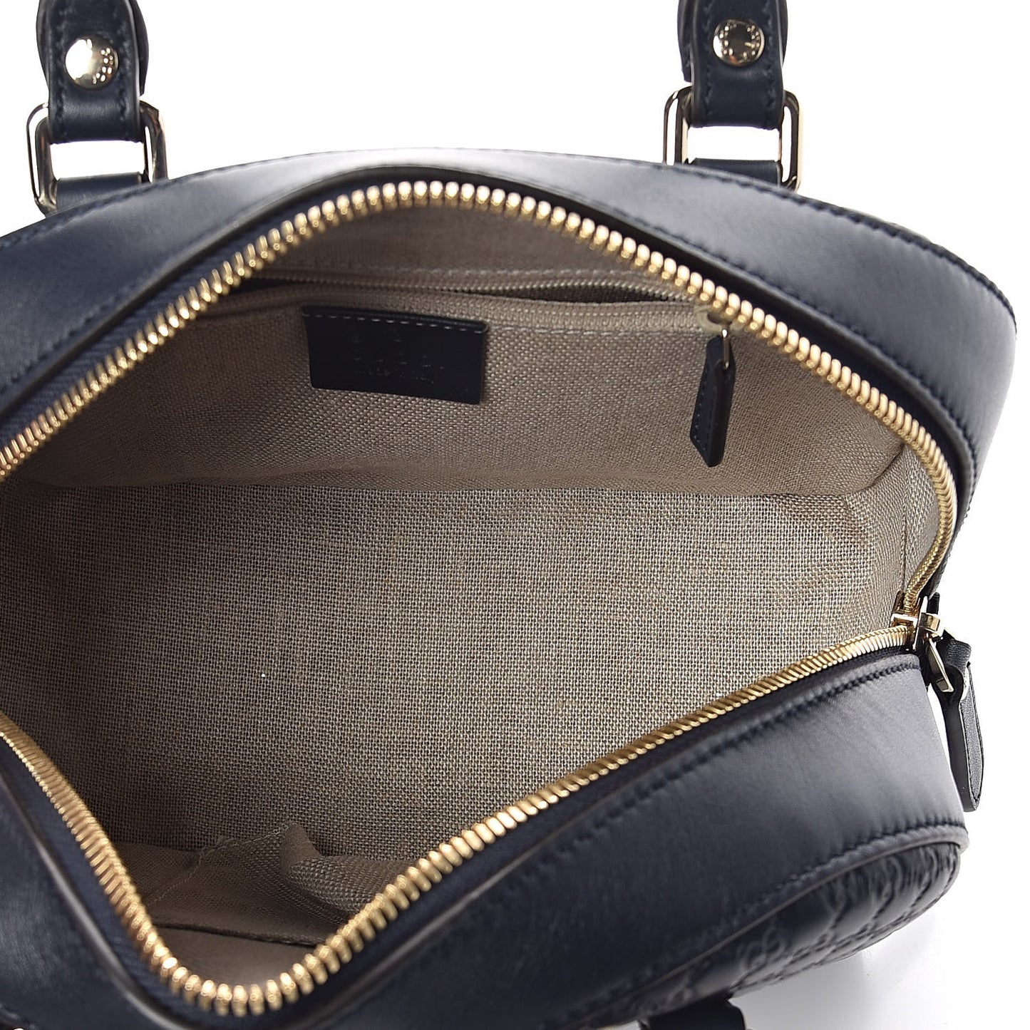 Soft Microguccissima Small Crossbody Bag Blue