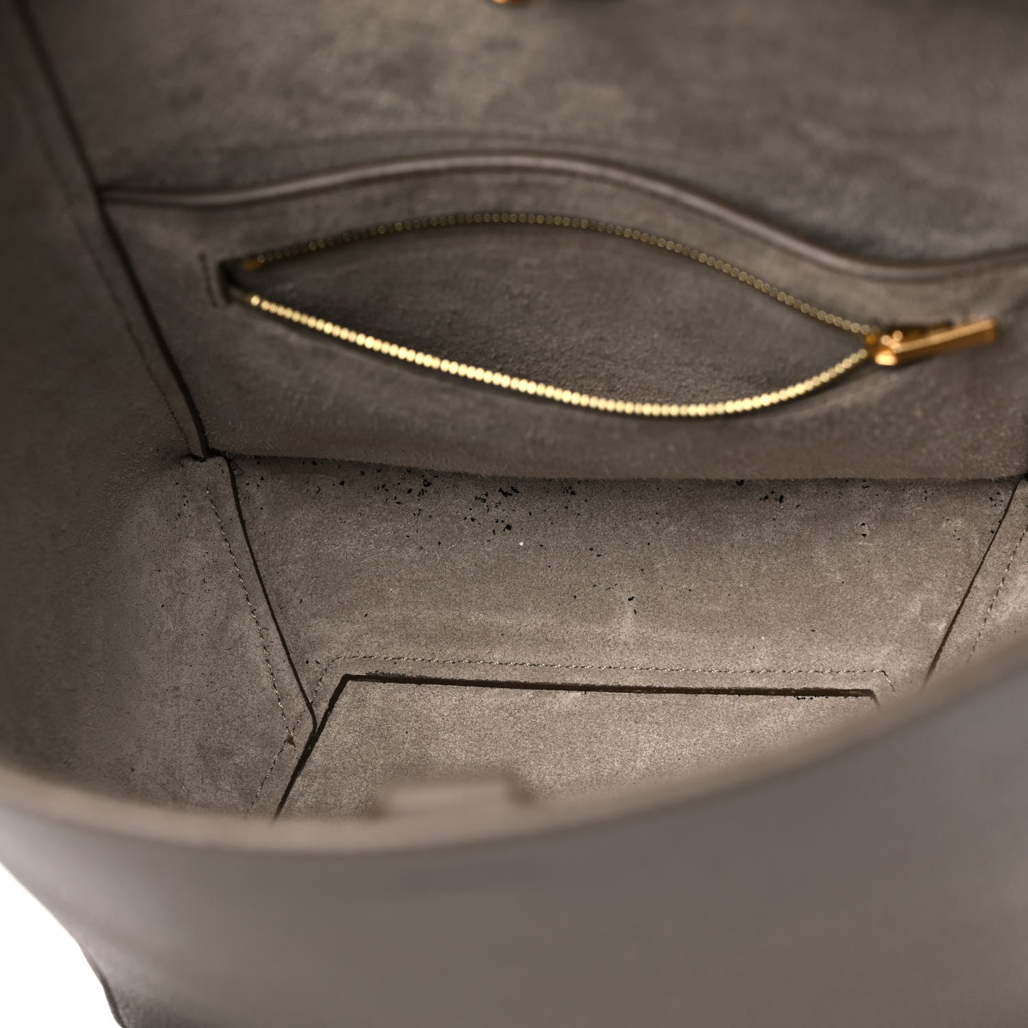 Celine Soft Grained Calfskin Small Sangle Bucket Bag Taupe 10 of 10