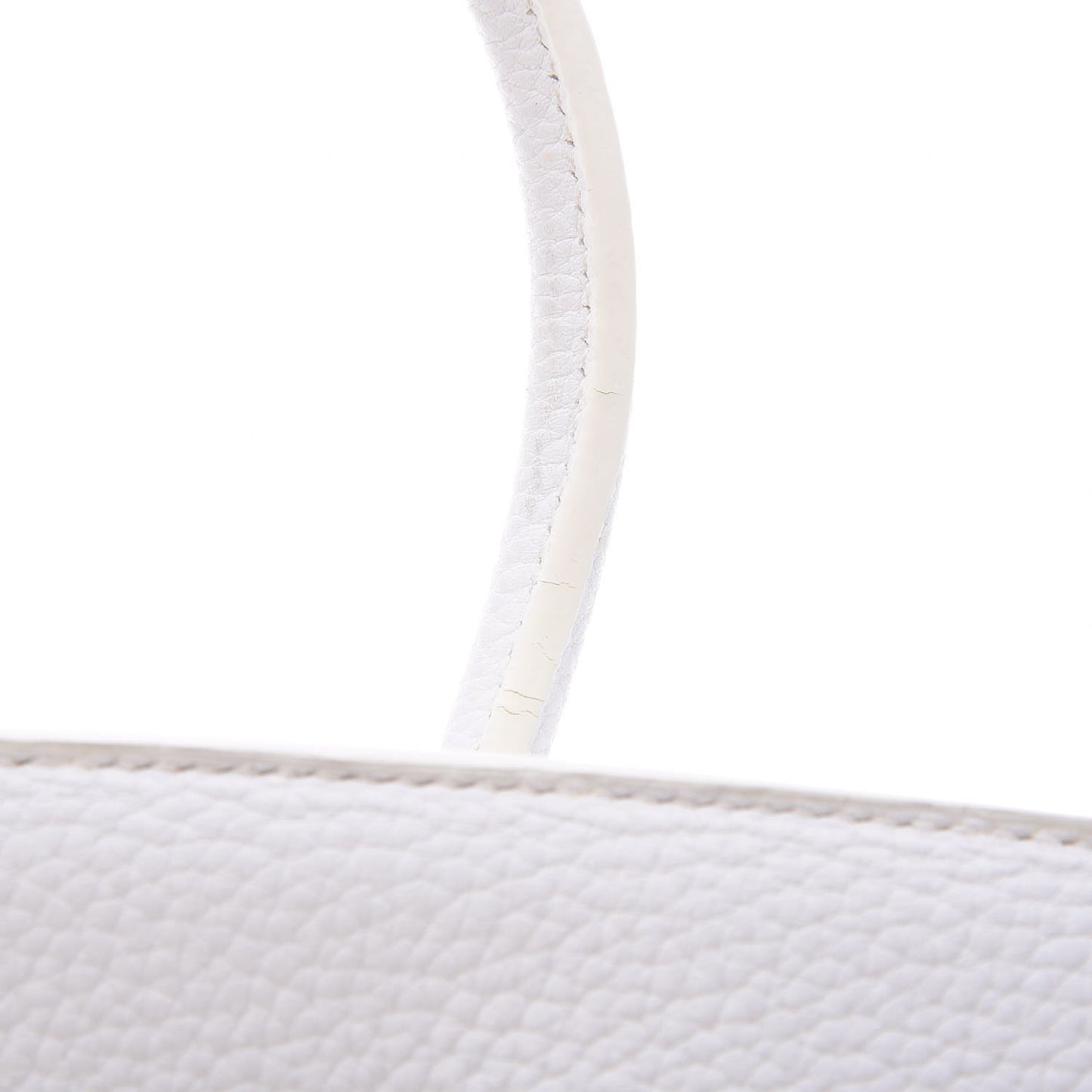 Taurillon Clemence Birkin 35 White