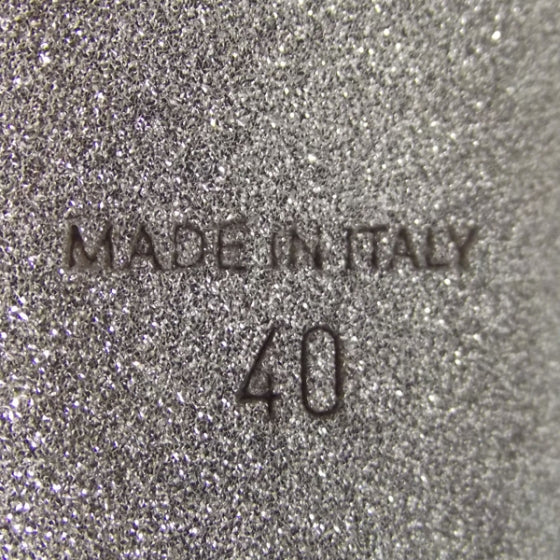 RENECAOVILLAPatentGlitterSoleHeels40Brown