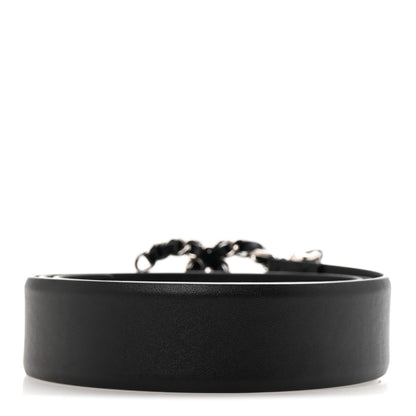 Chanel Calfskin CC Chain Belt 85 34 Black 2 of 6