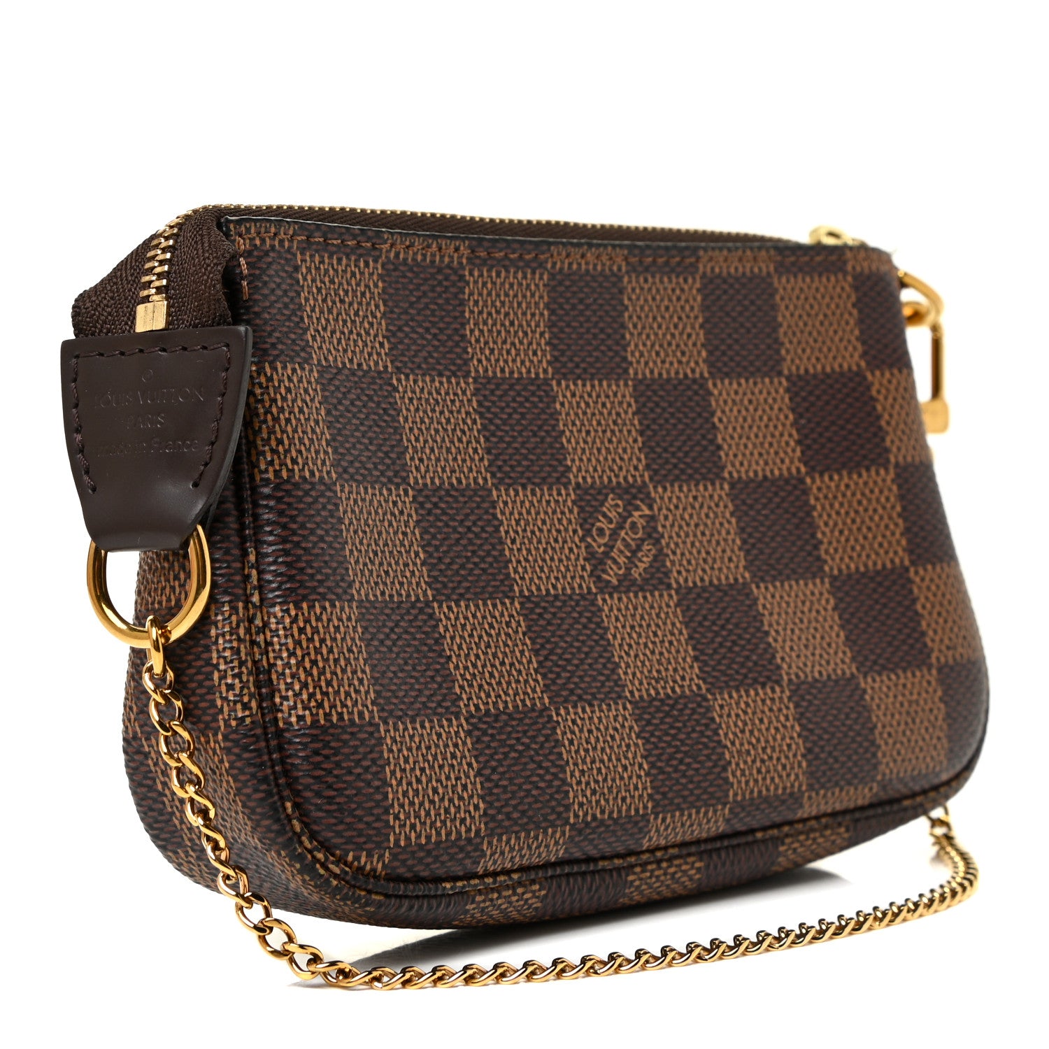 Louis Vuitton Damier Ebene Mini Pochette Accessories 3 of 11