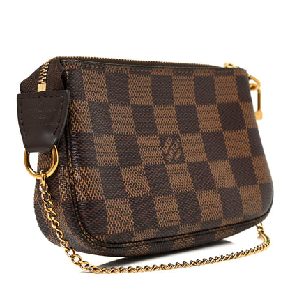 Louis Vuitton Damier Ebene Mini Pochette Accessories 3 of 11
