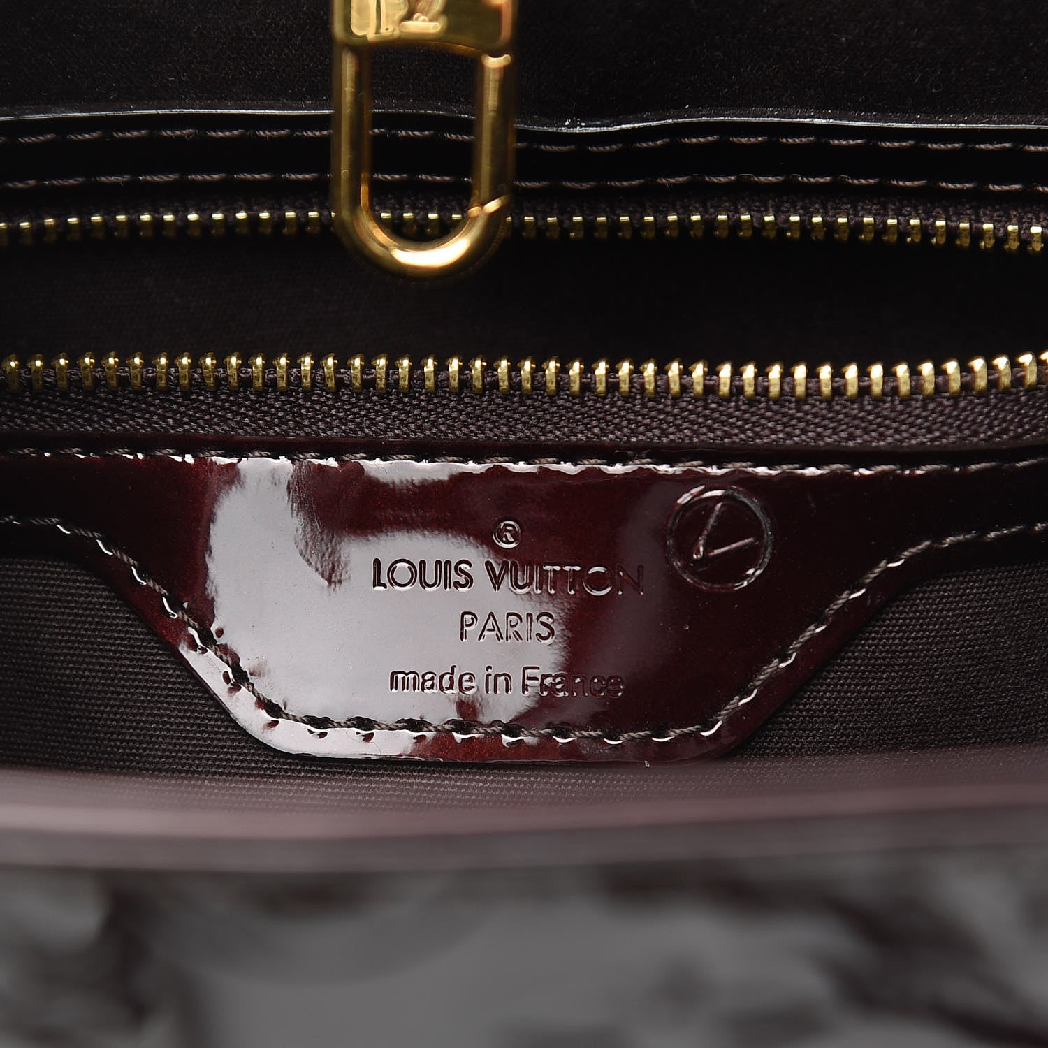 Louis Vuitton Vernis Avalon MM Amarante 6 of 11