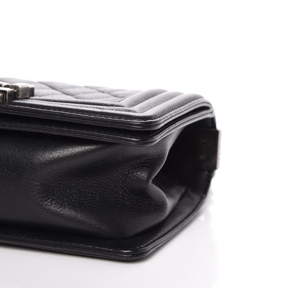 Chanel Calfskin Quilted Small Boy Flap Black 10 of 10