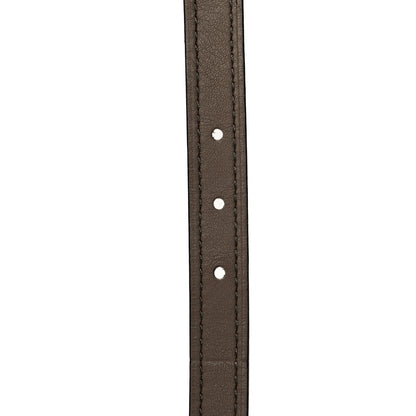 Hermes Epsom Swift 13mm H Medor Belt 65 Etoupe White 4 of 5