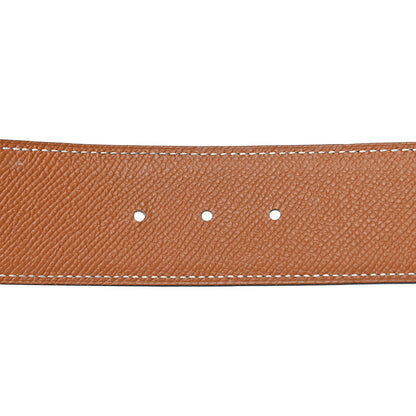 Hermes Swift Epsom 42mm Constance H 2 Belt 95 Black Gold 3 of 9