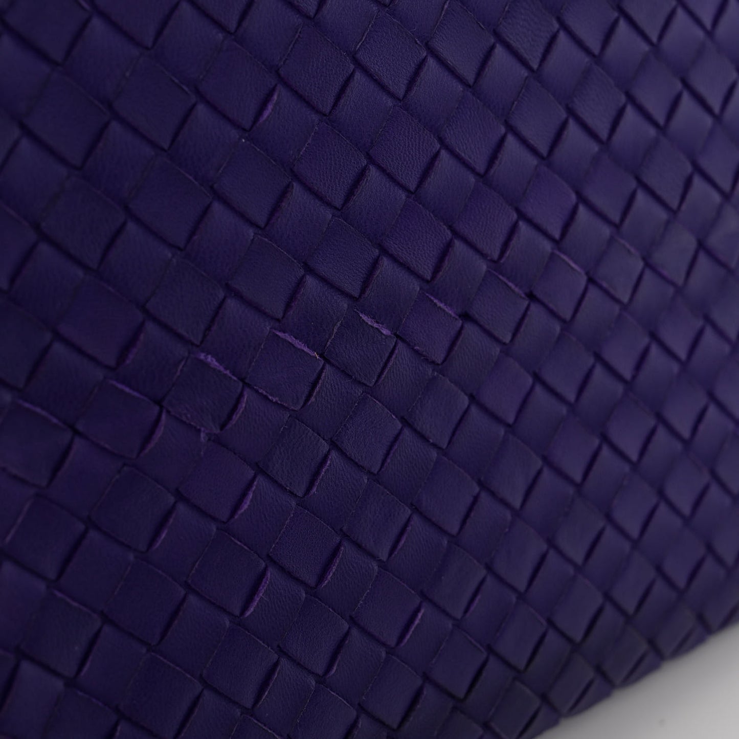 Nappa Intrecciato Bella Tote Purple