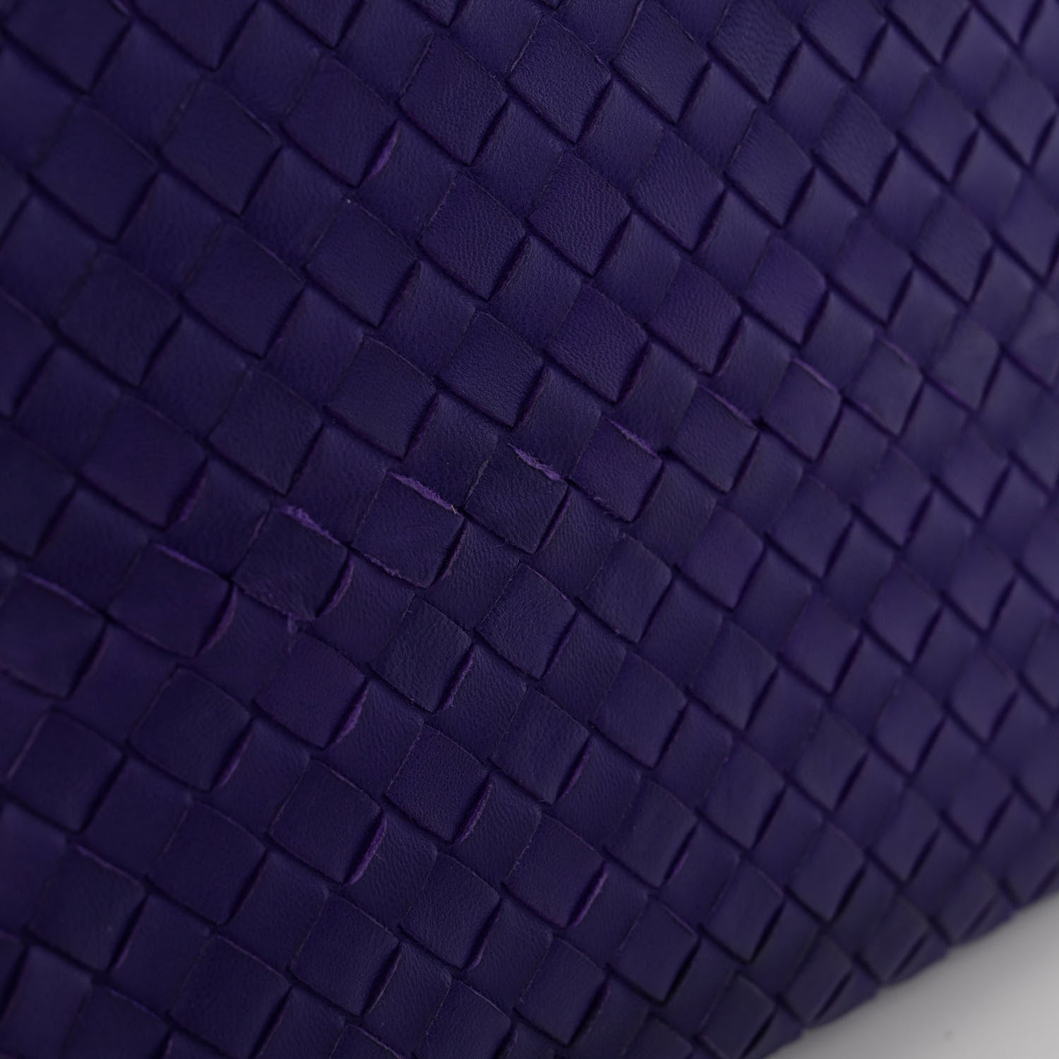 Bottega Veneta Nappa Intrecciato Bella Tote Purple 13 of 17