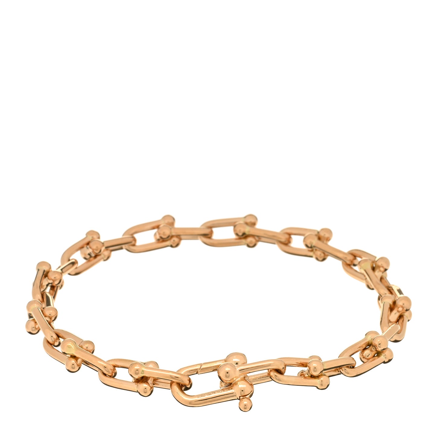 18K Rose Gold Small HardWear Link Bracelet