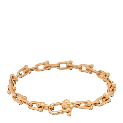 Tiffany 18K Rose Gold Small HardWear Link Bracelet 2 of 3