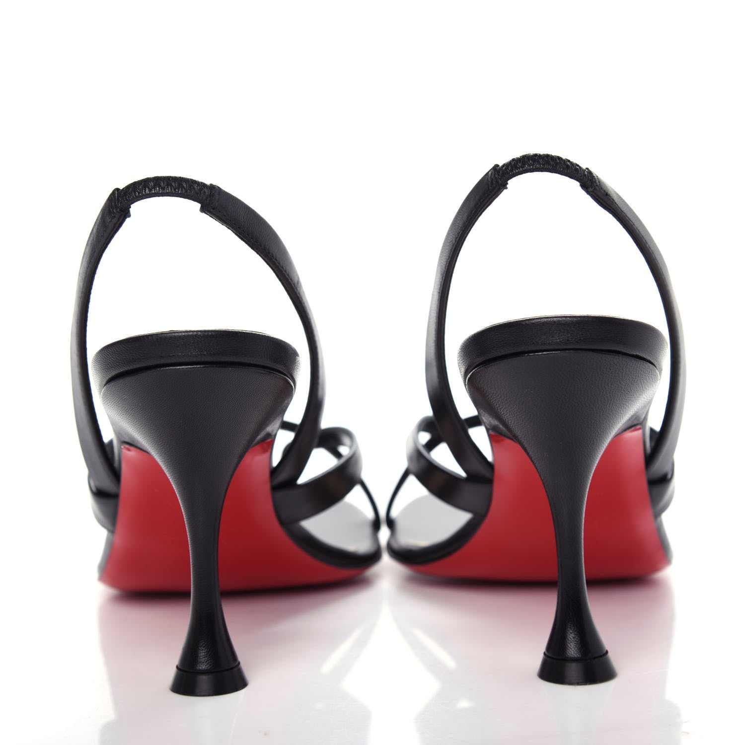Christian Louboutin Kid Taralita 85 Thong Sandals 37.5 Black 7 of 10