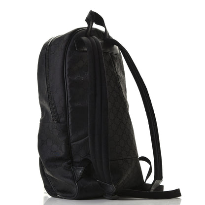 Gucci Nylon Monogram Slim Backpack Black 5 of 12