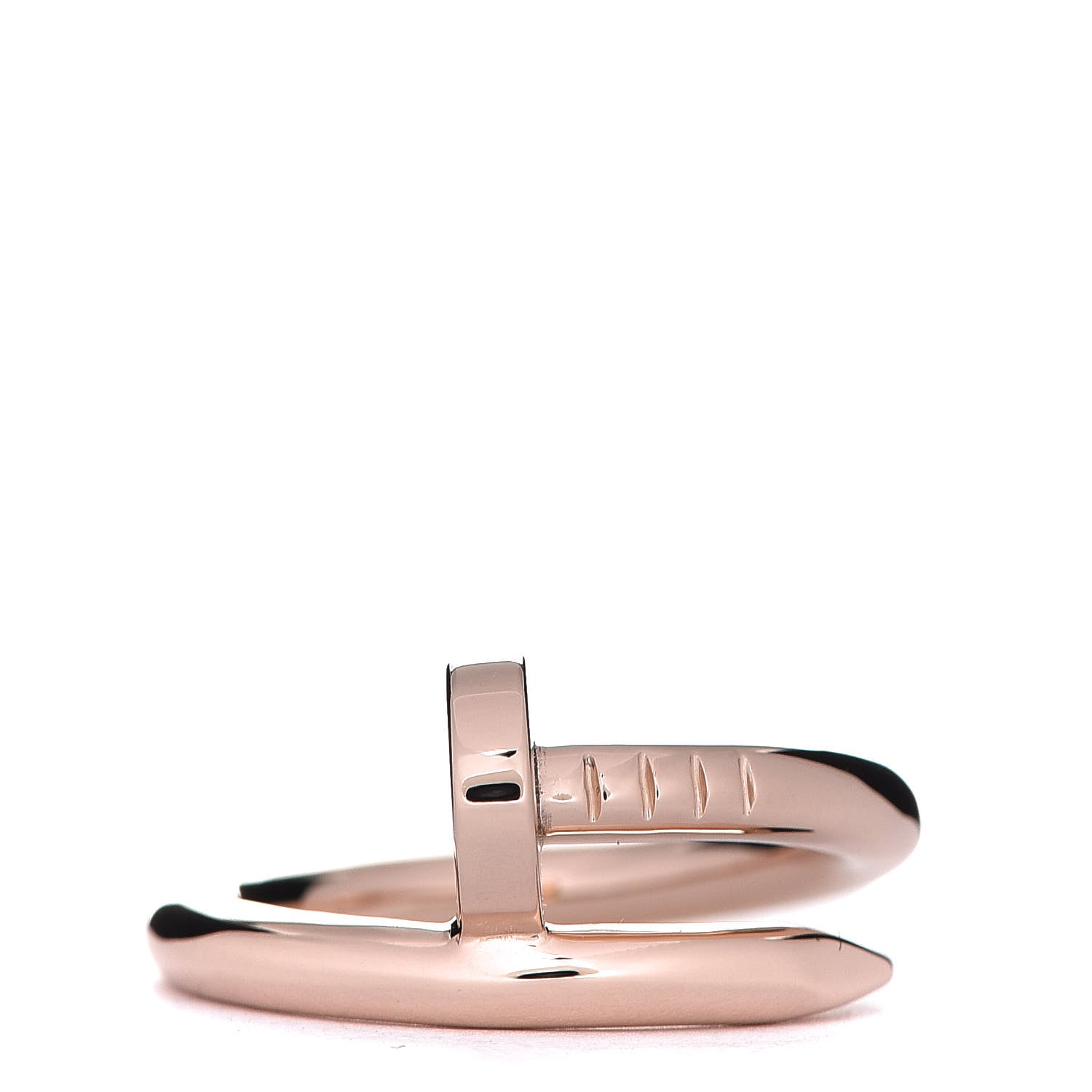 Cartier 18K Pink Gold Juste Un Clou Ring 51 5.75 1 of 7