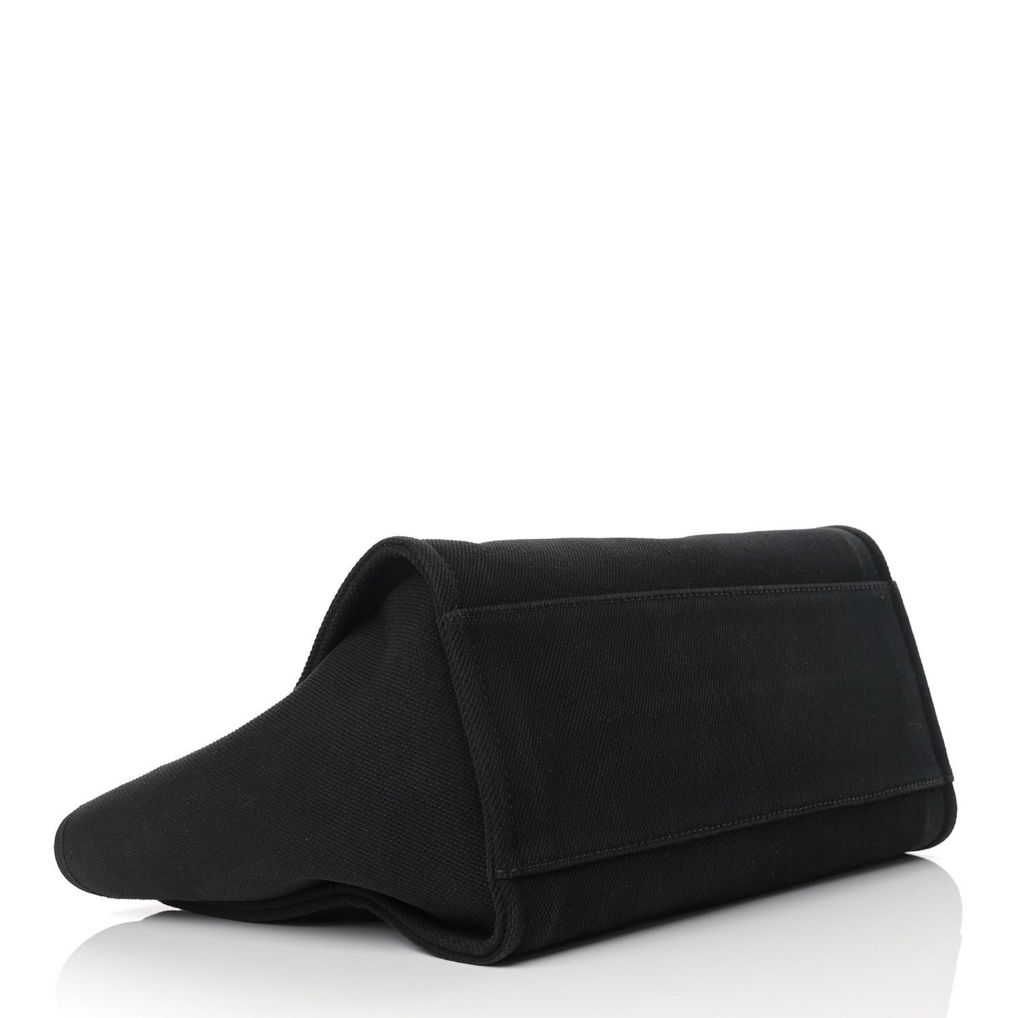 Canvas Pearl Medium Deauville Tote Black