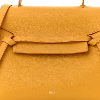 Celine Grained Calfskin Small Belt Bag Sun Yellow 9 of 13