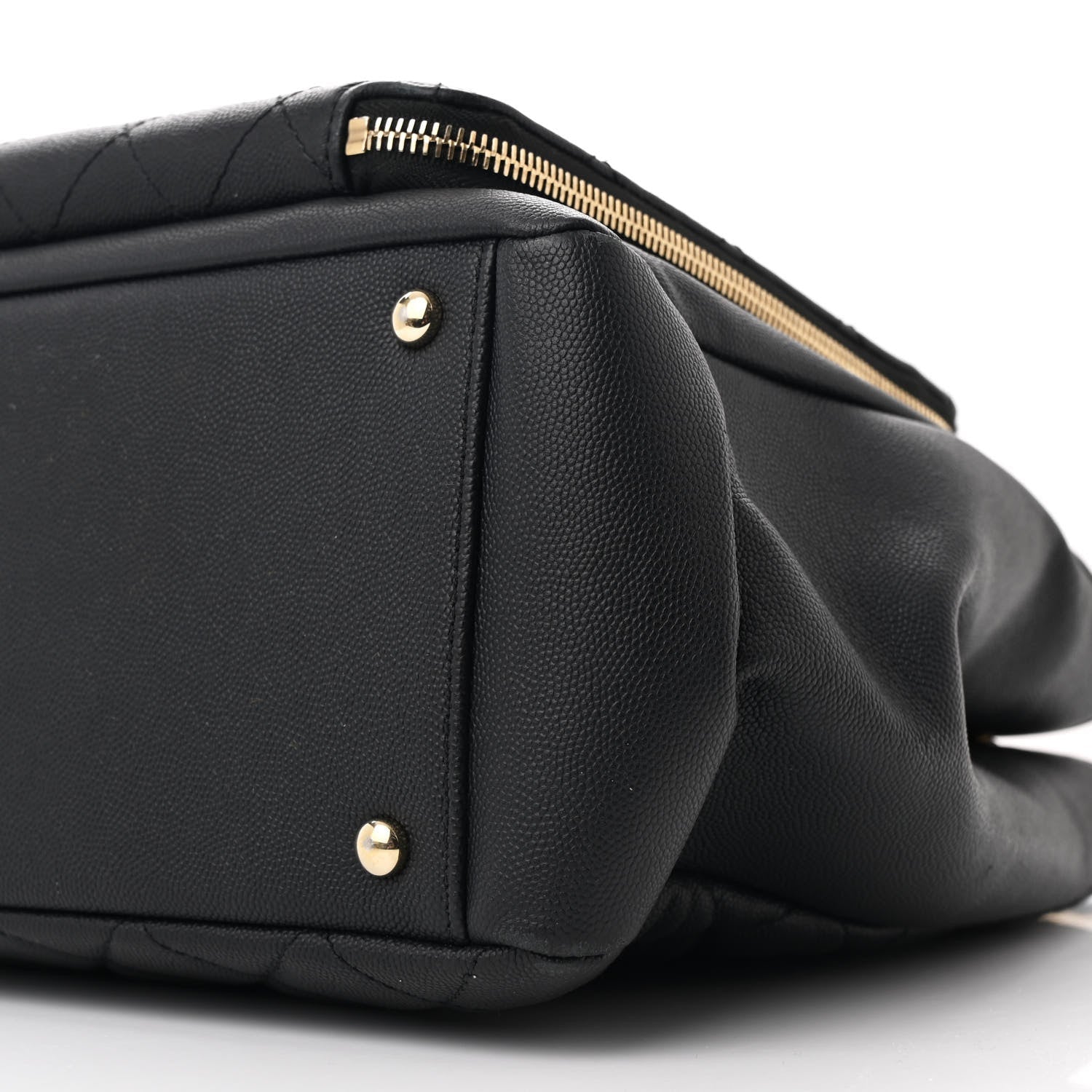 Chanel Caviar Quilted Large Business Affinity Shopping Bag Black 10 of 12